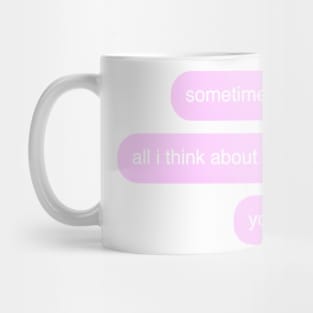 Sometimes all i think about is you | heat waves - glass animals | mcyt tiktok Mug